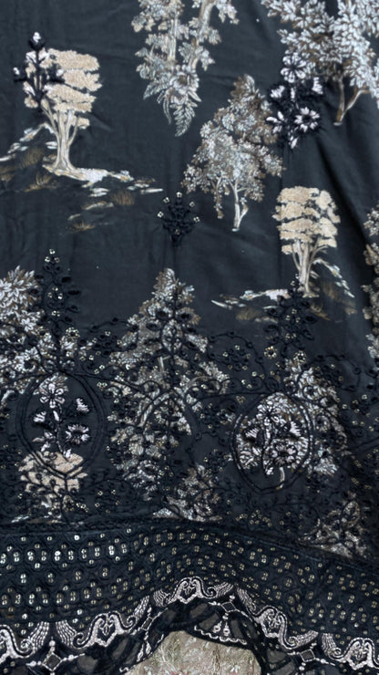 Lilen Stuff with Wool Shawl | Premium Winter Collection