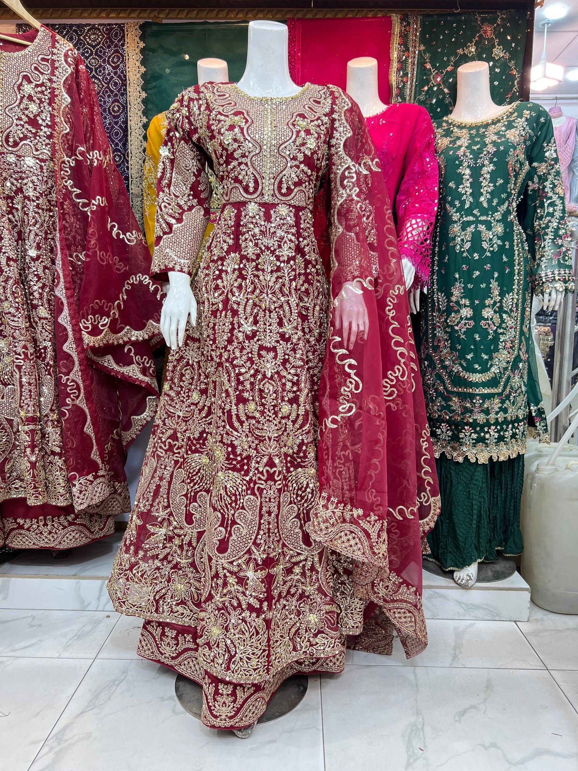 Organza Wedding Maxi | Grace & Glamour in Every Stitch