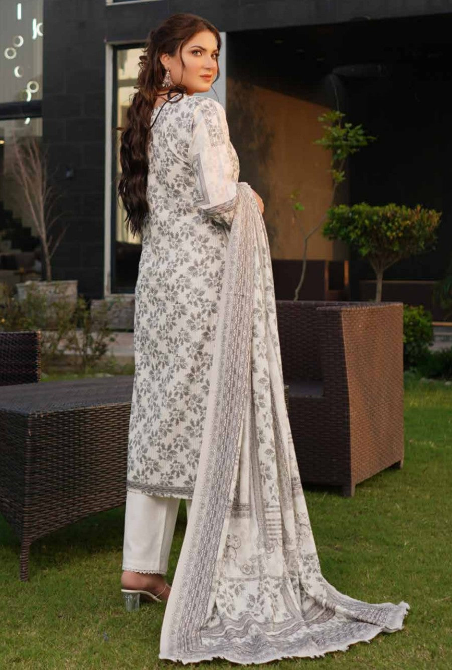 New Arrival Dhanak Collection | Elegant Patch & Boring Detailing