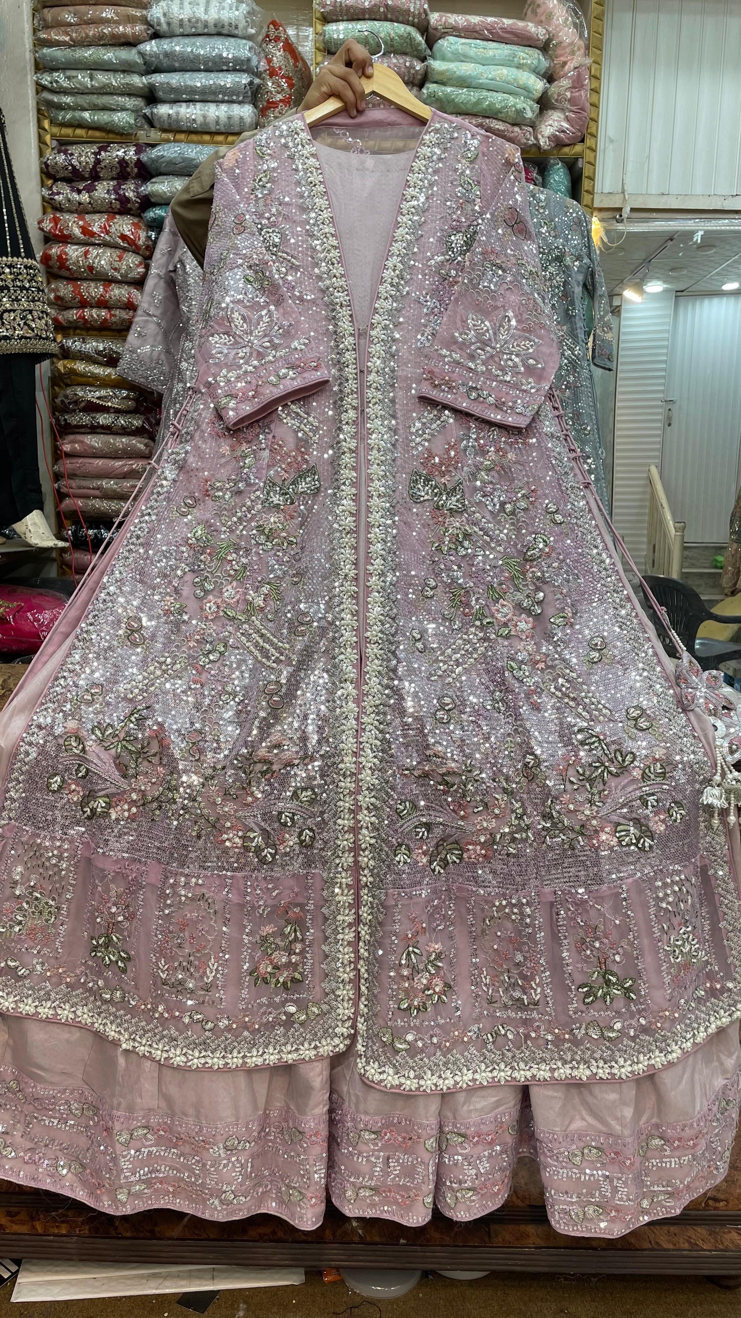 Organza Maxi | Luxury Wedding & Party Wear with Elegant Embroidery