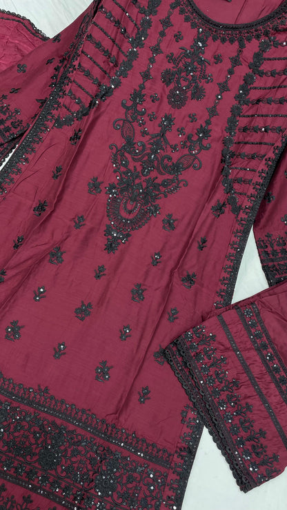 Viscose Stuff Winter Collection | Elegant Embroidered Winter Suits – All Sizes Available