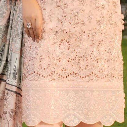 New Arrival Dhanak Collection | Elegant Patch & Boring Detailing