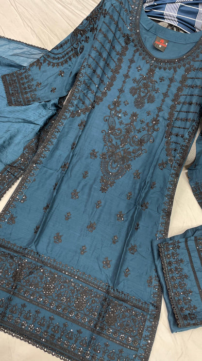 Viscose Stuff Winter Collection | Elegant Embroidered Winter Suits – All Sizes Available
