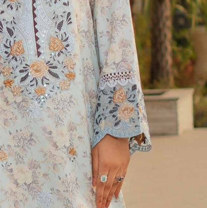 New Arrival Dhanak Collection | Elegant Patch & Boring Detailing