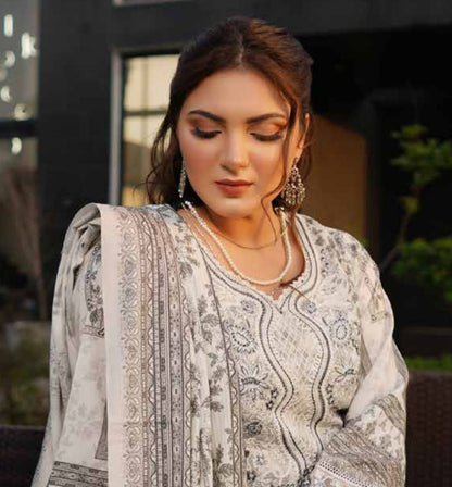 New Arrival Dhanak Collection | Elegant Patch & Boring Detailing