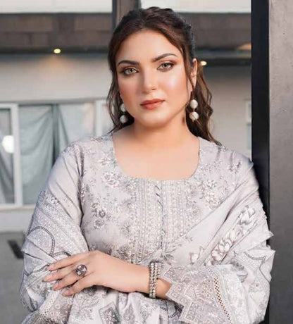 New Arrival Dhanak Collection | Elegant Patch & Boring Detailing