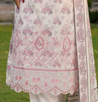 New Arrival Dhanak Collection | Elegant Patch & Boring Detailing