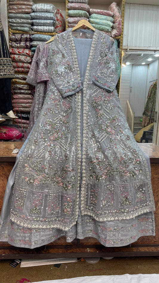 Organza Maxi | Luxury Wedding & Party Wear with Elegant Embroidery