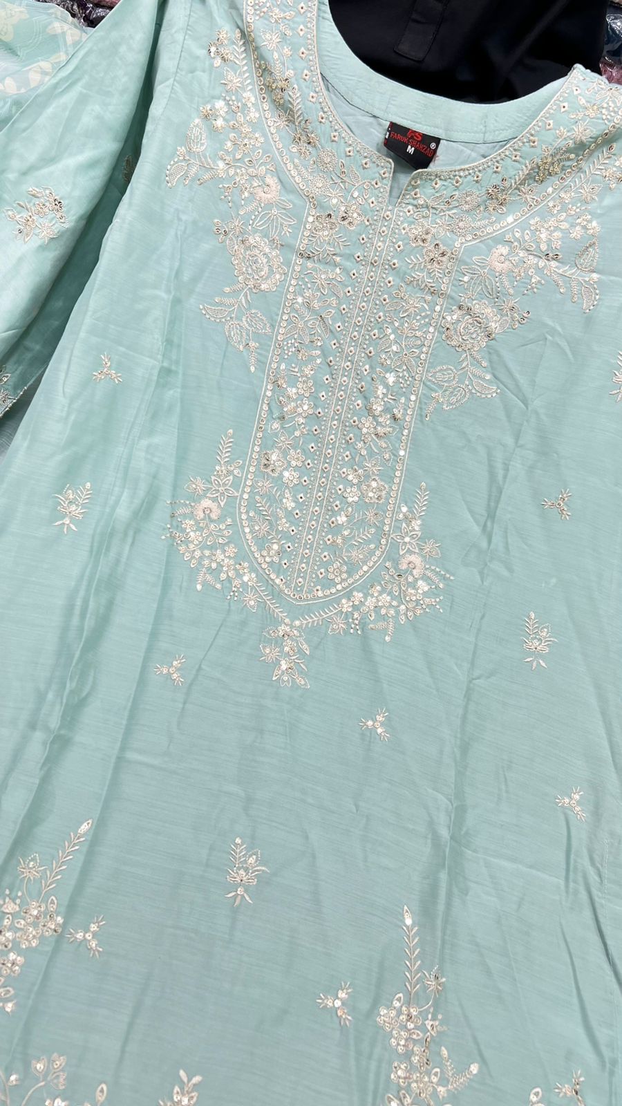 Winter Viscose Embroidered Suit | Heavy Embroidered Shirt with Digital Print Dupatta