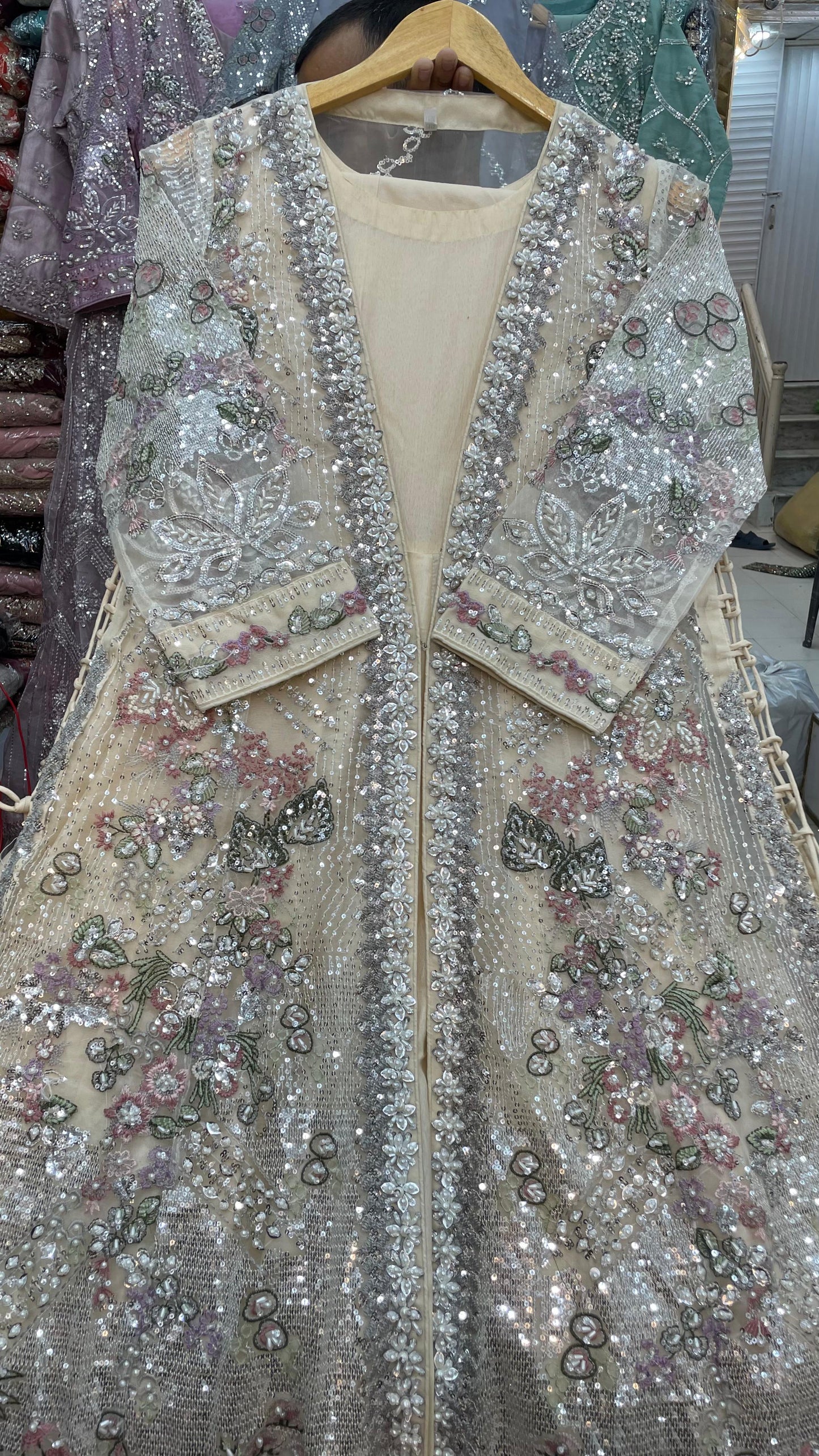 Organza Maxi | Luxury Wedding & Party Wear with Elegant Embroidery