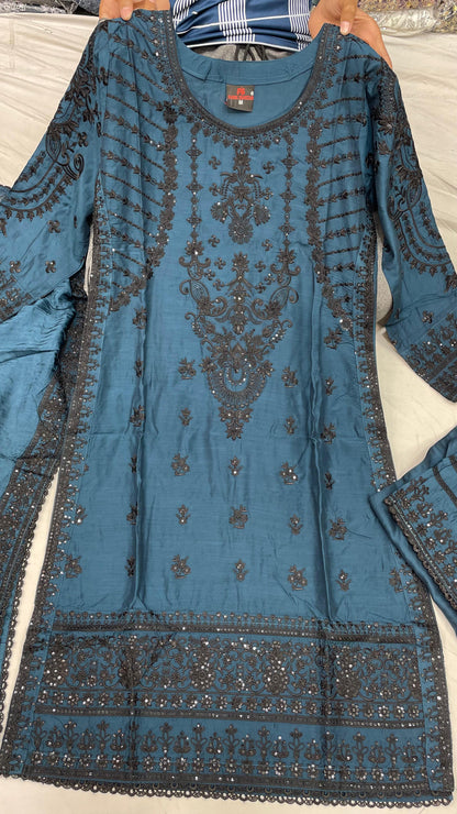 Viscose Stuff Winter Collection | Elegant Embroidered Winter Suits – All Sizes Available